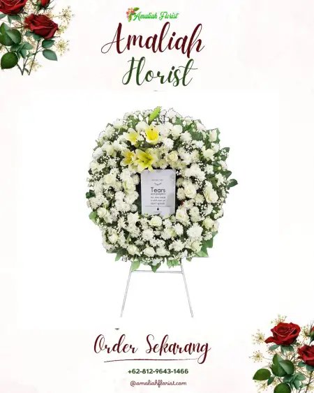 Krans Bunga Duka Klumutan